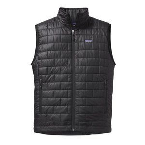 Patagonia Men's Black Nano Puff Regular Fit Vest